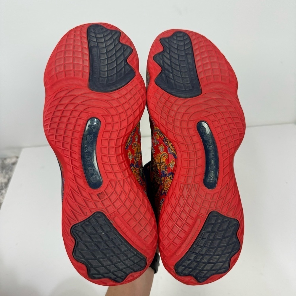 Adidas D.O.N. Issue #3 Bel-Air Athletics Prep School Red Blue Colorway Sneakers - Picture 10 of 10